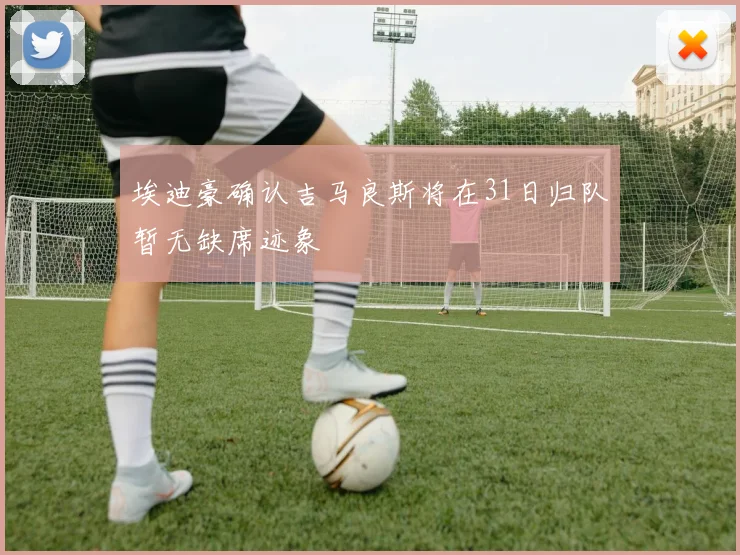 埃迪豪确认吉马良斯将在31日归队暂无缺席迹象